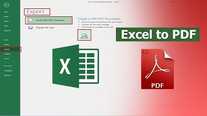 Excel To PDF (Nasıl Yapılır?)