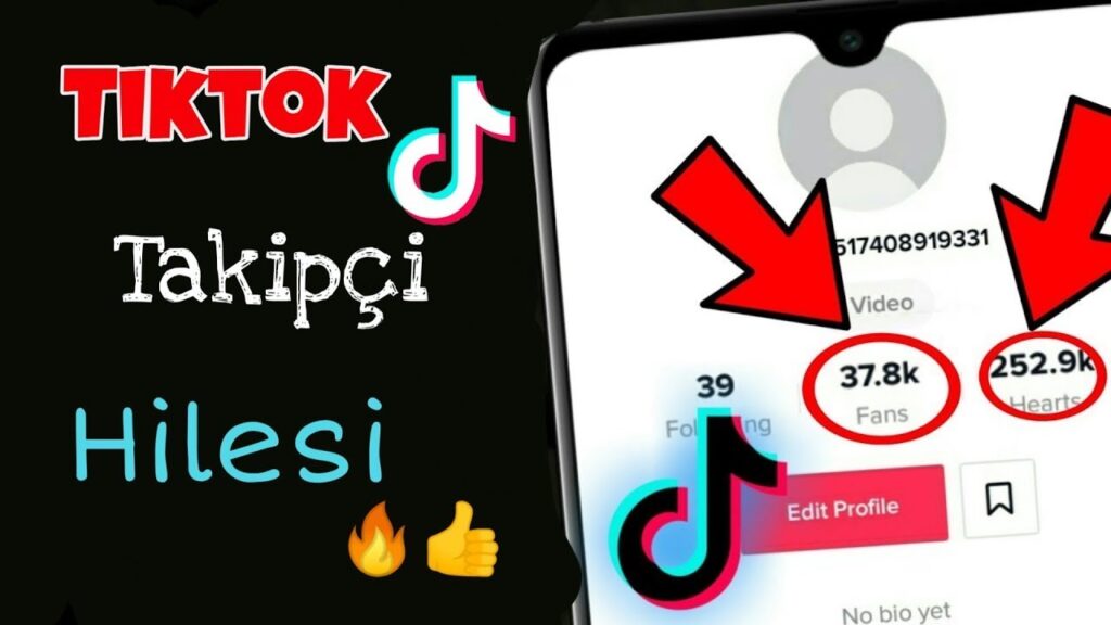 TikTok Takipçi Hilesi Ücretsiz Şifresiz